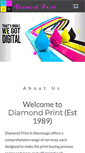 Mobile Screenshot of diamondprint.com